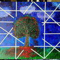 18x24 Original Acrylic Canvas Painting "Tree of Life" / Original Acrylic Painting / Abstract Painting
