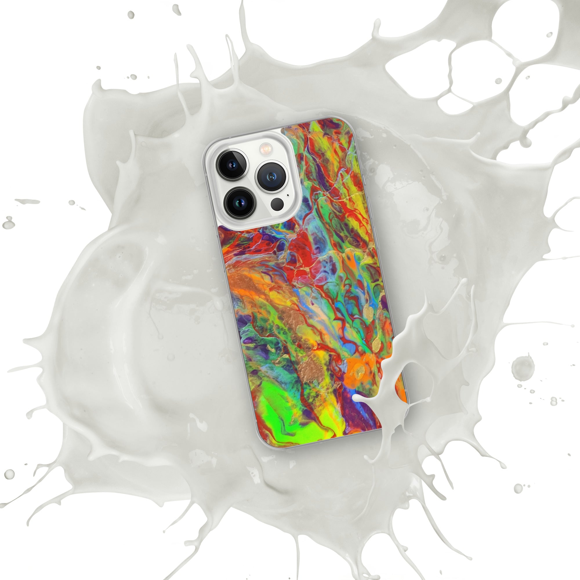 Florescent Splash Abstract Art iPhone Case, Fine Art phone Case, Fluid – Weinreb Art Florescent Splash Abstract Art iPhone Case, Fine Art phone Case, Fluid – Weinreb Art