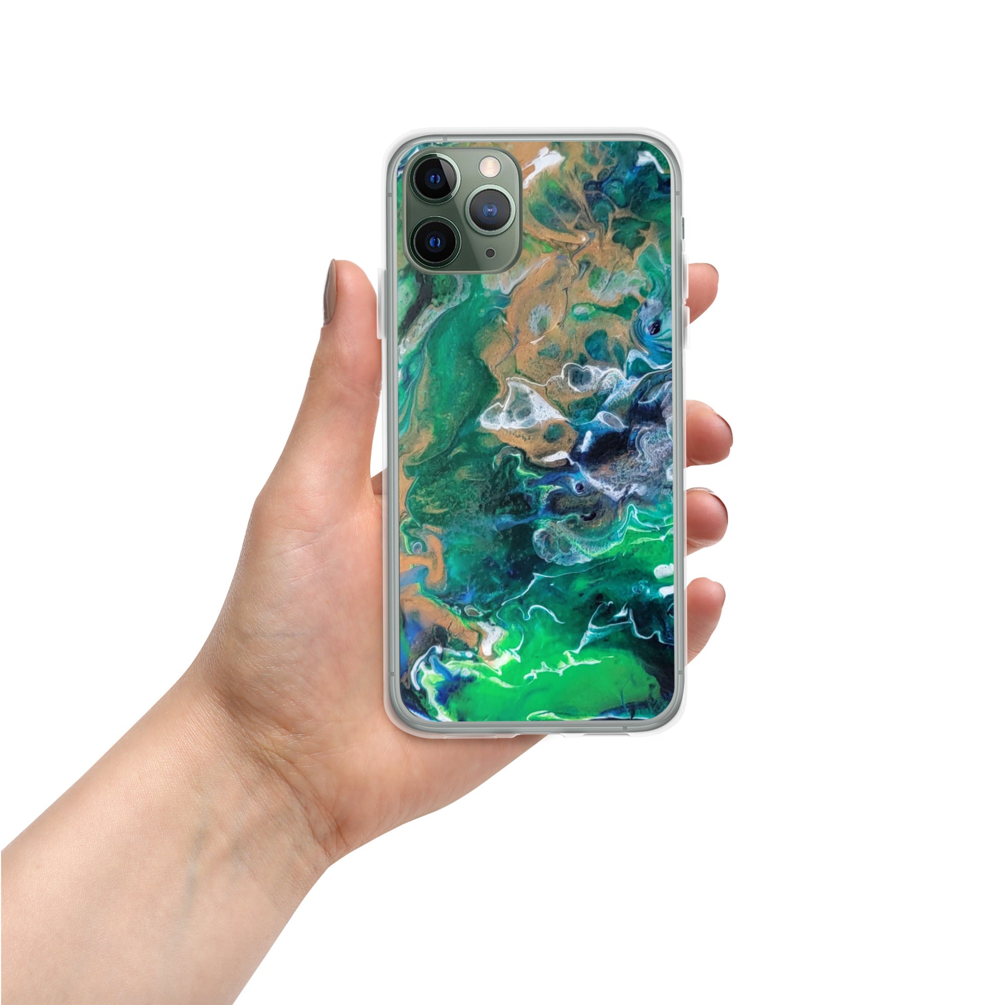 Earth Abstract Art iPhone Case, Fine Art phone Case, Fluid Art, Pour Painting Earth Abstract Art iPhone Case, Fine Art phone Case, Fluid Art, Pour Painting