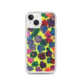Bright & Flowery Original Painting iPhone Case - Happy Floral Print, Cool Floral Print, Funky Floral Print