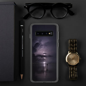 Lightning Phone Case, Thunderstorm Samsung Case - Safety Harbor Pier, Florida